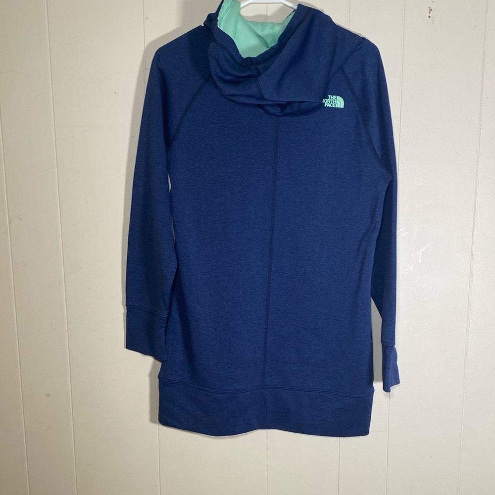 The north high neck pullover hoodie long size medium - Picture 5 of 11